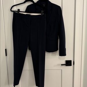 Ann Taylor Petite Navy Suit